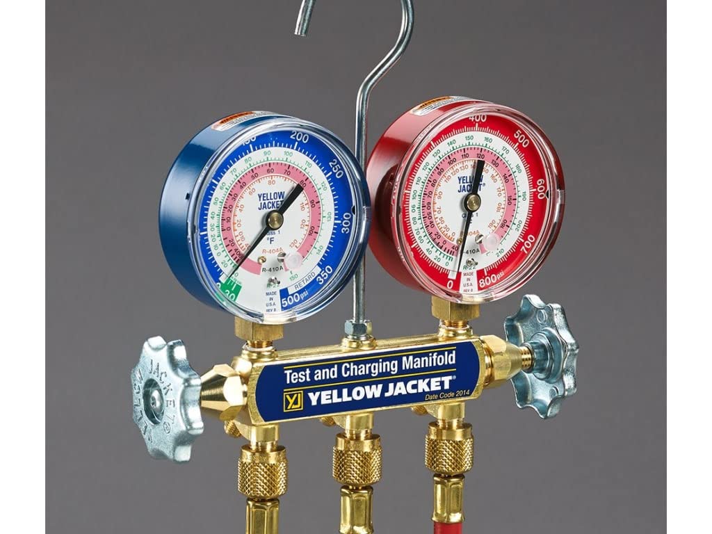 Yellow Jacket 41866 2-V R600A BAR/KP/PSI °/C