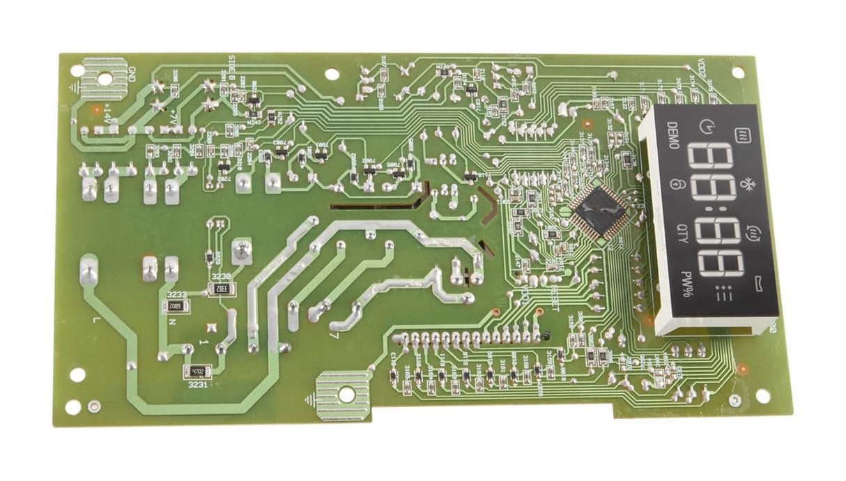 Whirlpool W11544456 OEM Microwave Control Board Replacement Part, Multicolor