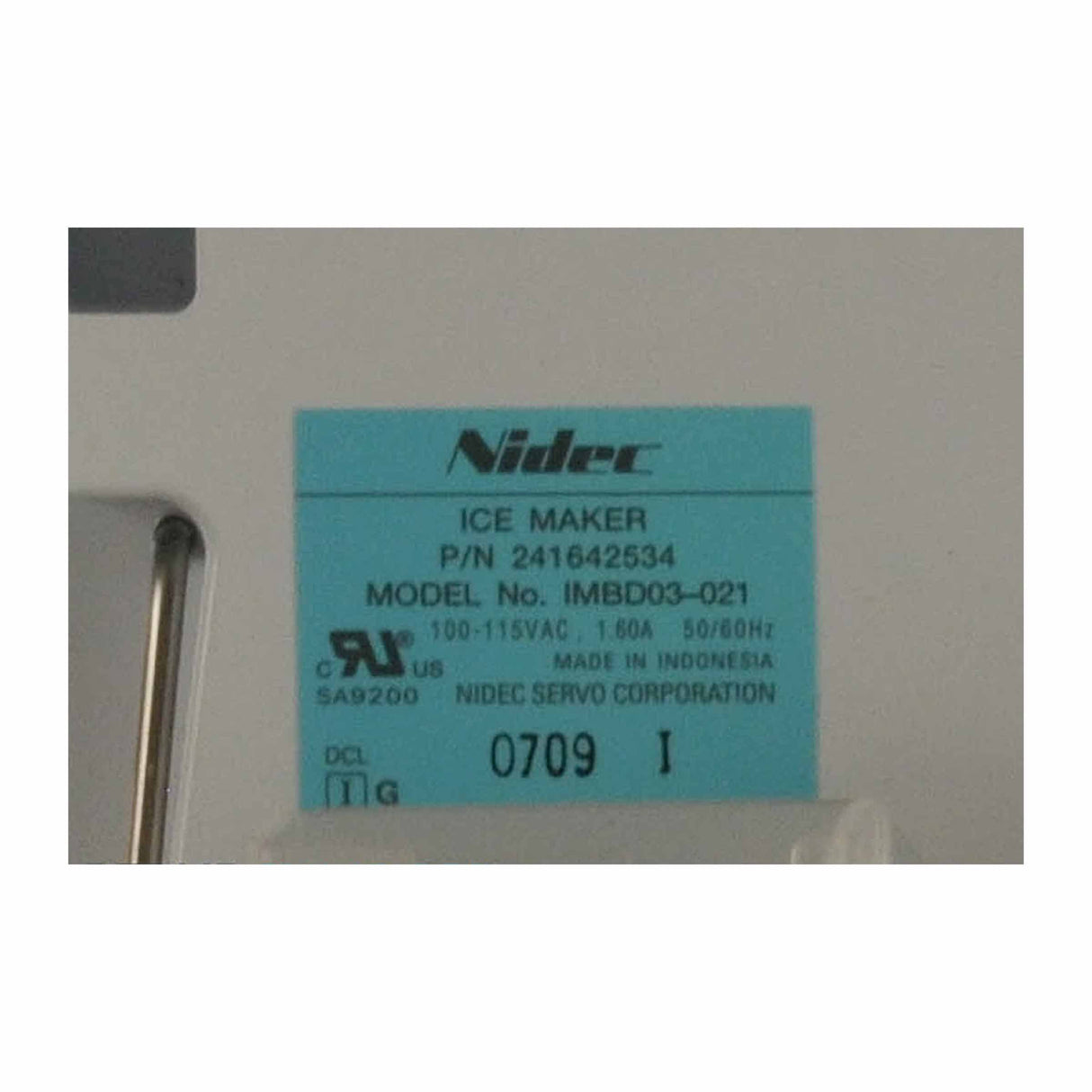 Frigidaire 241642534 Refrigerator Ice Maker Assembly