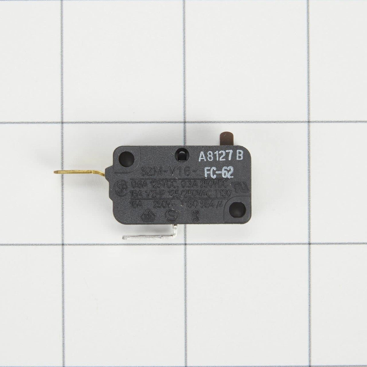 Whirlpool W10269458 Genuine OEM Microwave Door Interlock Switch Replacement Part - Replaces W10211973, 8206347, 4393598
