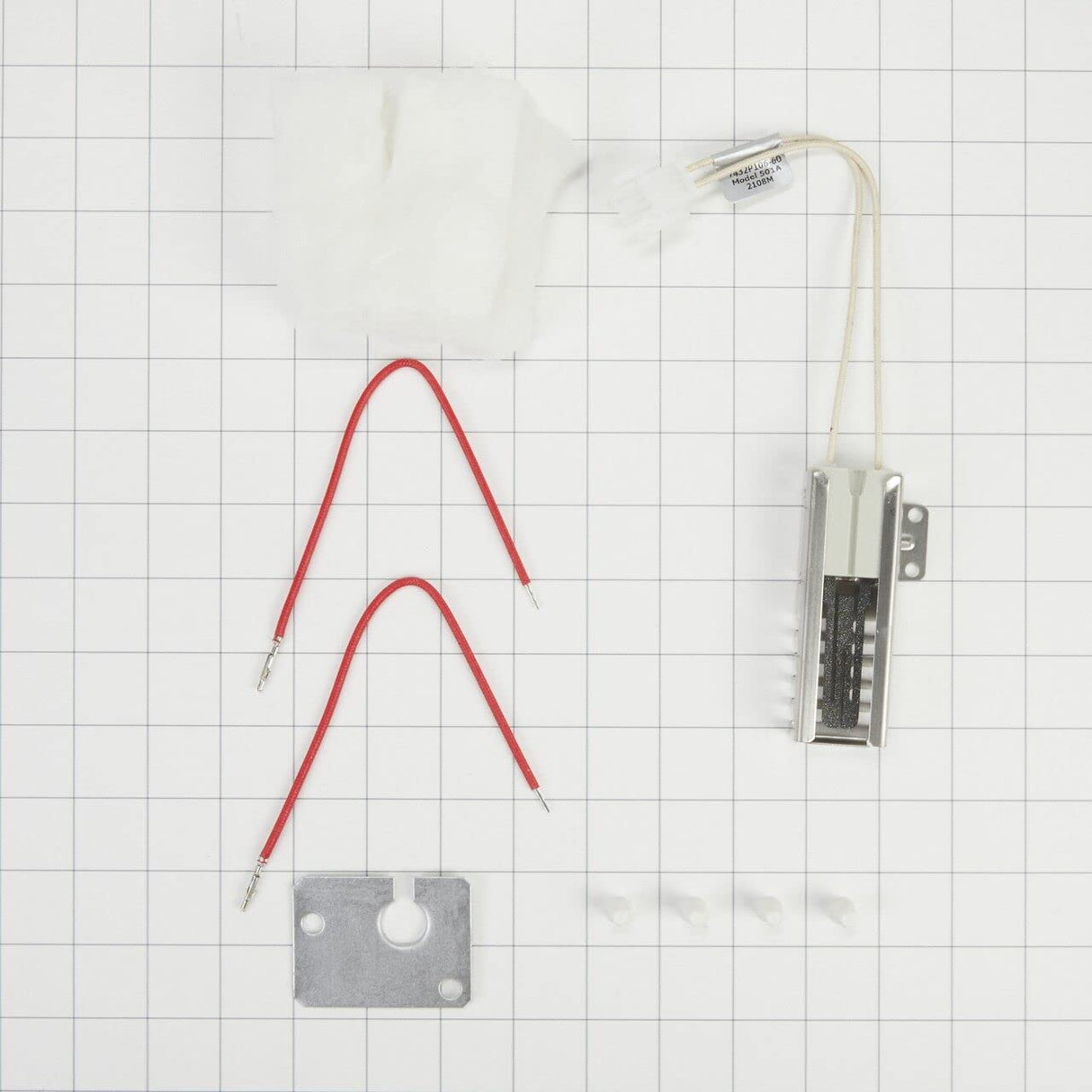 Whirlpool 12400035 Genuine OEM Gas Oven Flat Style Igniter Kit