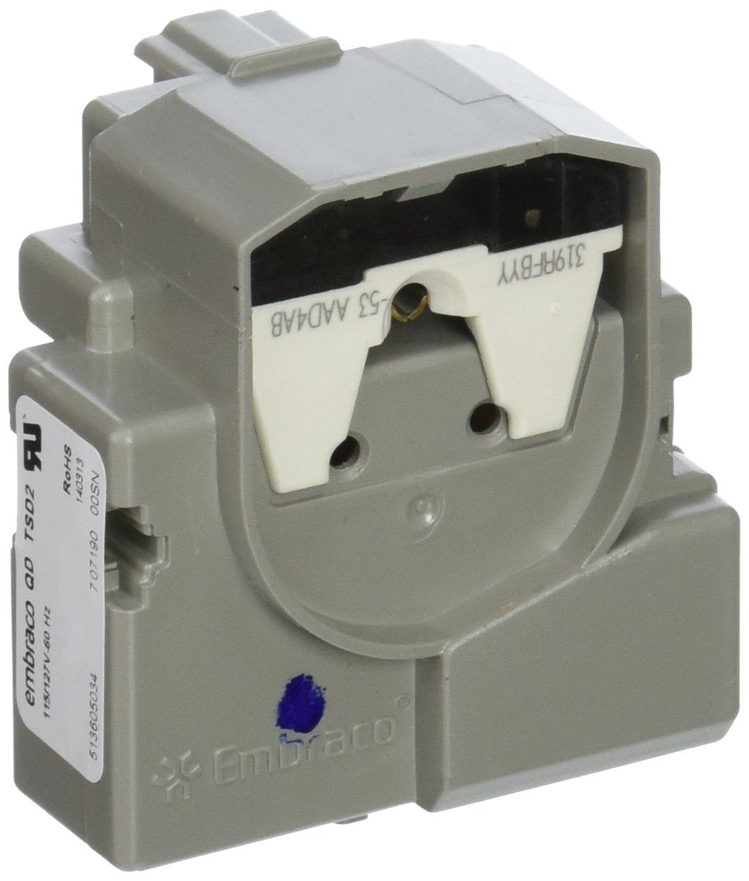 GE WR07X10097 Genuine OEM Compressor Overload and PTC Start Relay