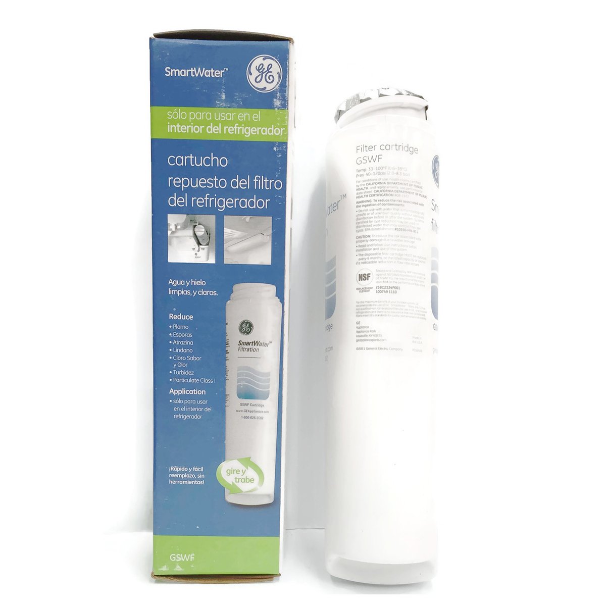 GE GSWF Genuine OEM Refrigerator Water Filter