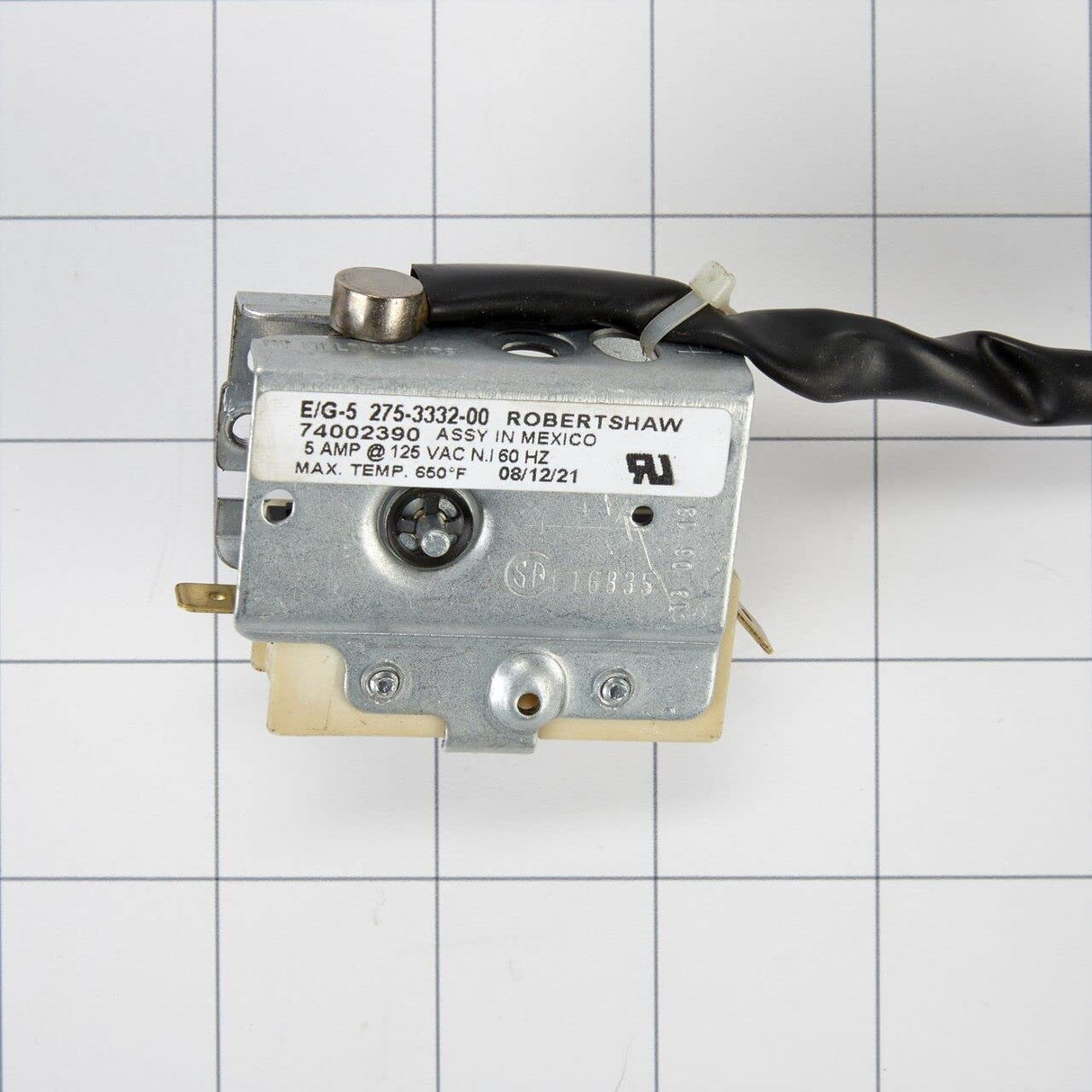 Whirlpool WP74002390 Genuine OEM Range Temperature Control Thermostat
