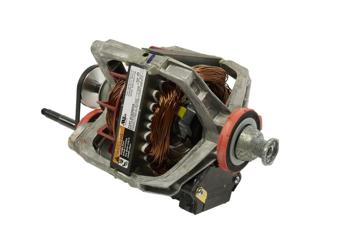 Whirlpool WPW10396039 Genuine OEM Dryer Motor Assembly Replacement Part - Replaces 3978856, 3399972, 3405478, 8535934, 8538267, and W10396039