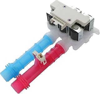 FRIGIDAIRE 5304528029 Replacement Washing Machine Water Inlet Valve Assembly, Pink/Blue/White