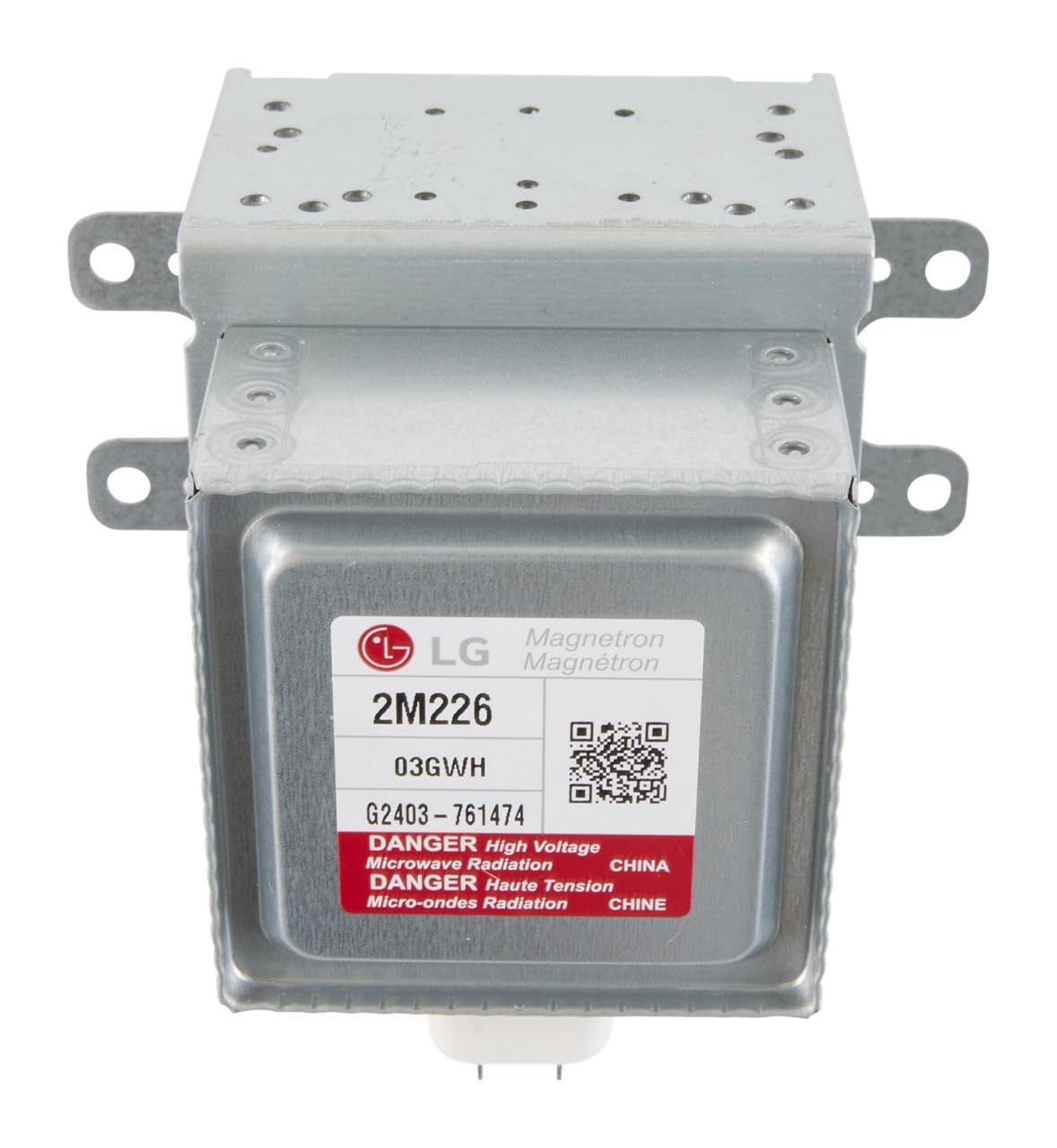 Whirlpool W10754299 Genuine OEM Microwave Magnetron Replacement Part - Replaces 8206341, W10210845, W10216360, and W10496310