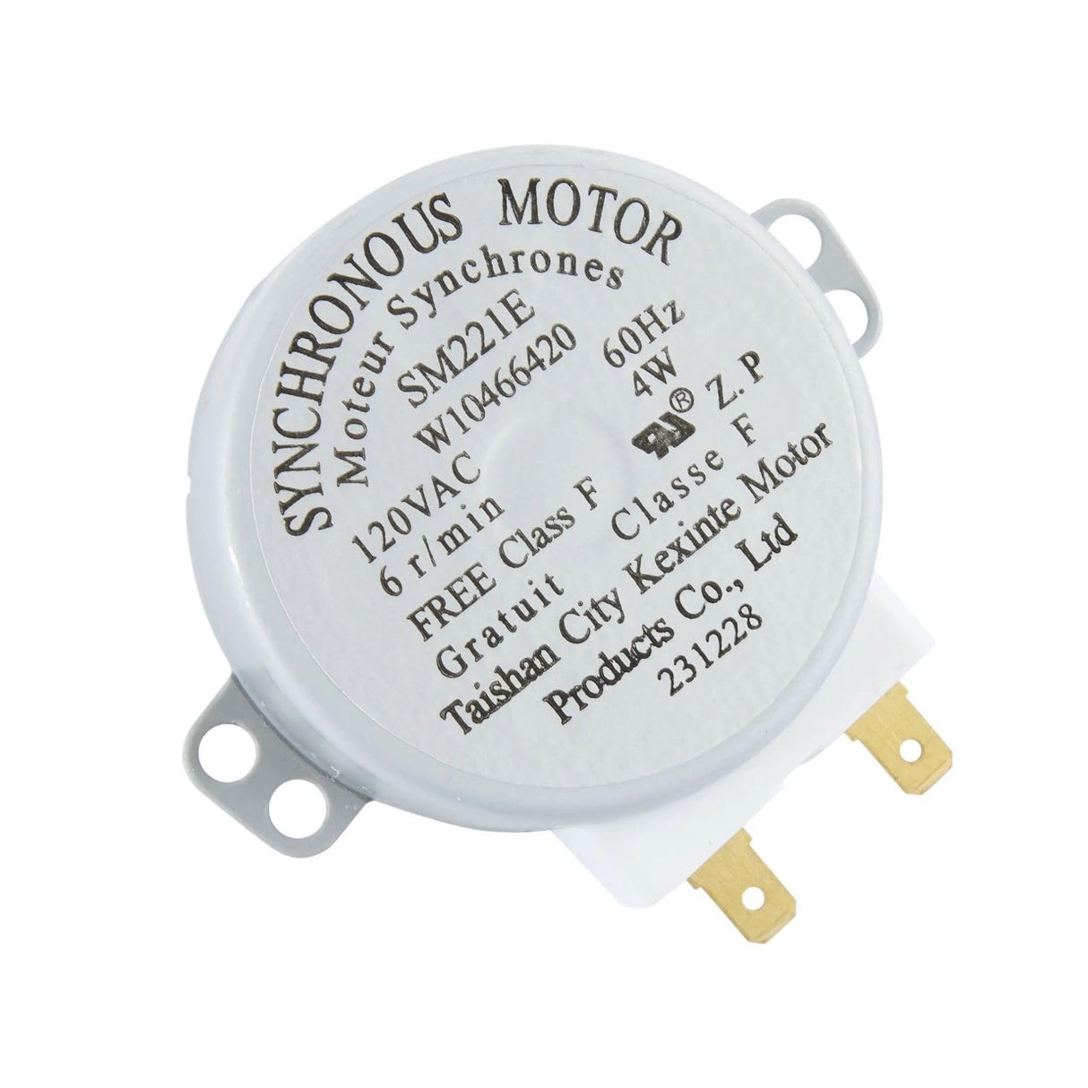 Whirlpool WPW10466420 OEM Microwave Turntable Motor