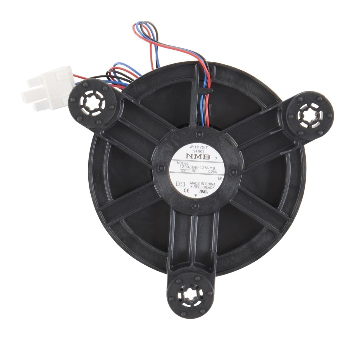 Whirlpool W11369036 Genuine OEM Refrigerator Evaporator Fan Motor