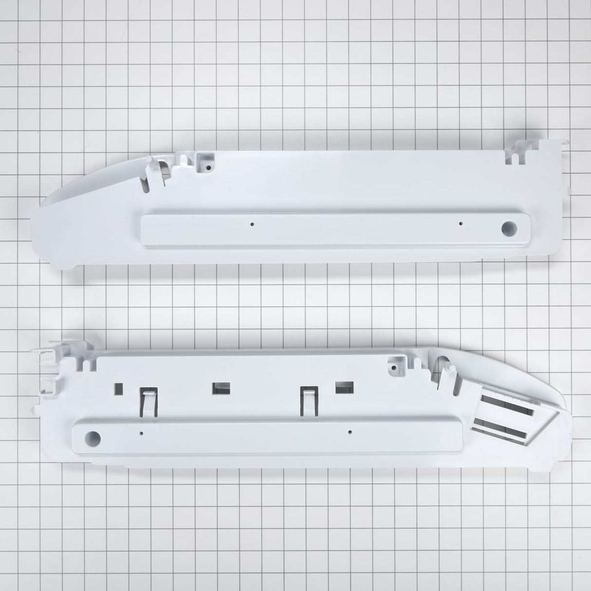 Whirlpool W11197396 Genuine OEM Refrigerator Drawer Support Rails