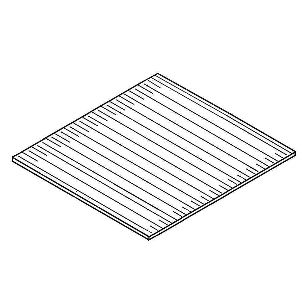 Whirlpool W10864399 Genuine OEM SxS Refrigerator Glass Shelf