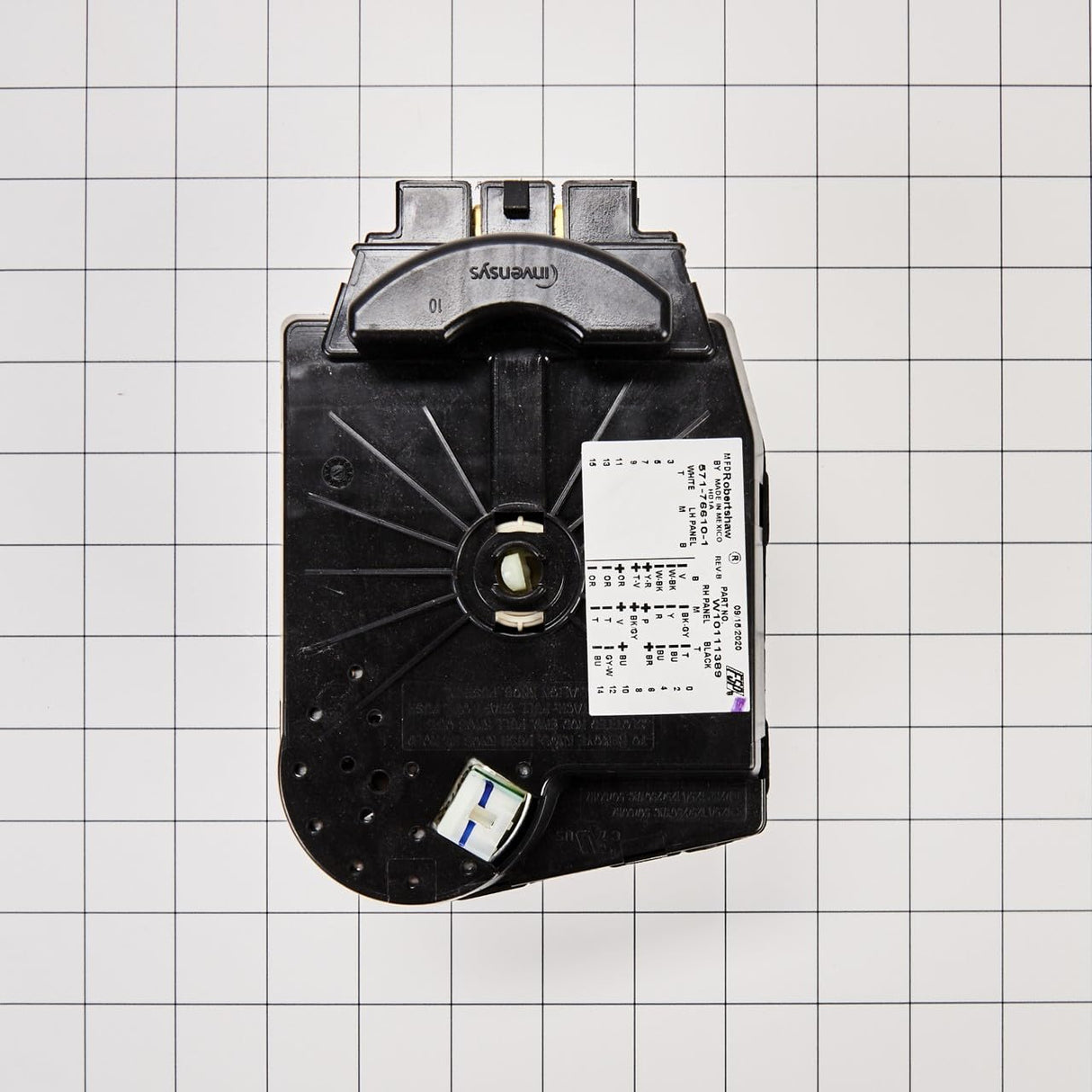 Whirlpool WPW10111389 Genuine OEM Top Load Washer Timer