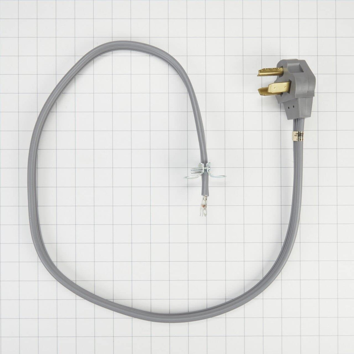 Whirlpool PT220L Genuine OEM Electric Power Cord For Dryers – Replaces 211053, 3389955, 4319131, 4392905, 4392905R, 661592, 687104, 694044, 694045, PS407504, W10830966