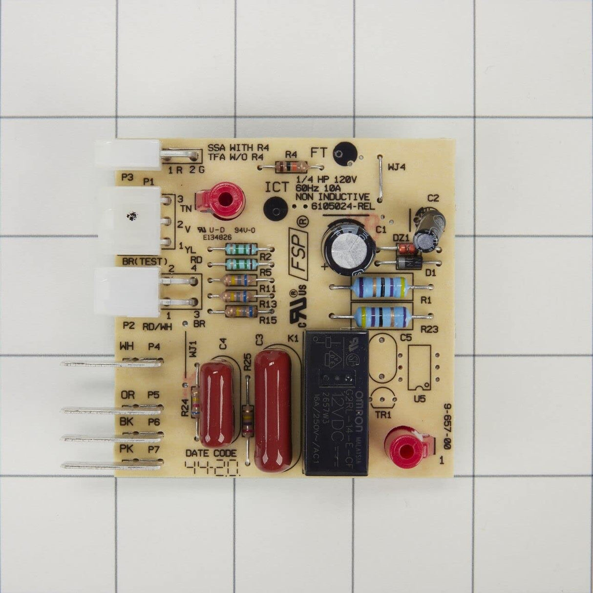 Whirlpool WPW10366605 Genuine OEM SxS Refrigerator Defrost Control Board