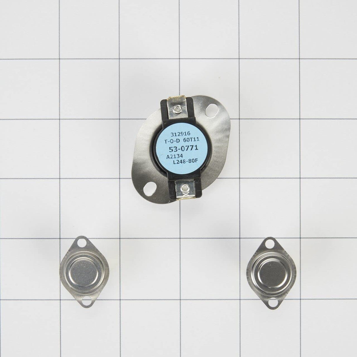 Whirlpool LA-1053 Genuine OEM Dryer Thermostat Kit