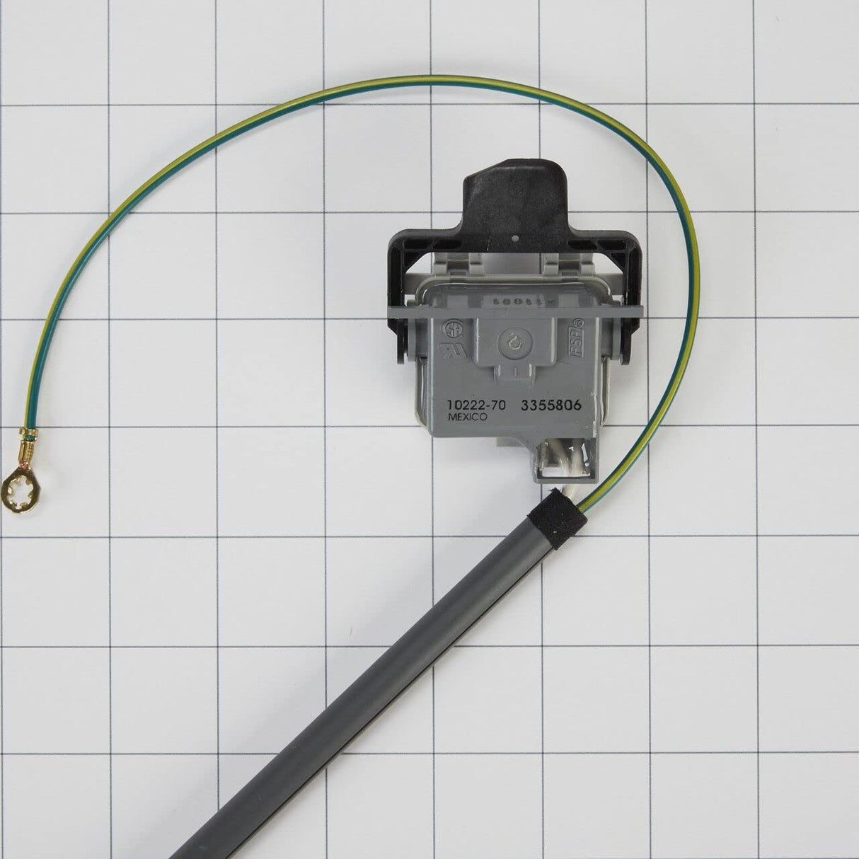 Whirlpool WP3355806 Genuine OEM Stackable Washer Lid Switch Assembly