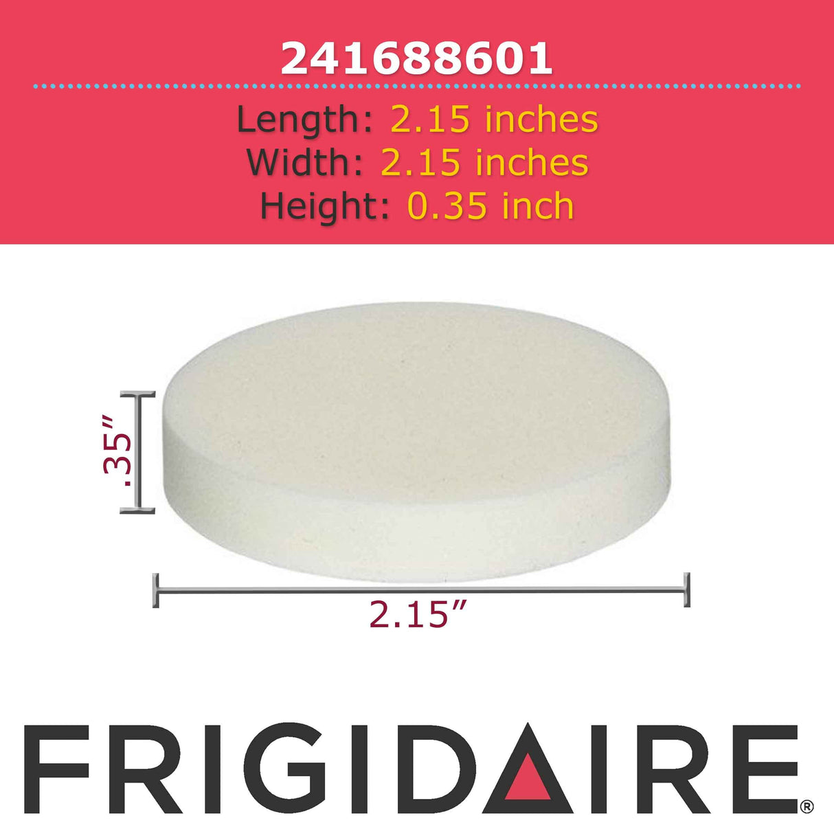 Frigidaire 241688601 Insulation Refrigerator