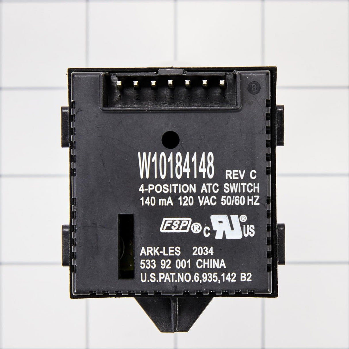 Whirlpool WPW10184148 Genuine OEM Top Load Washer Temperature Switch