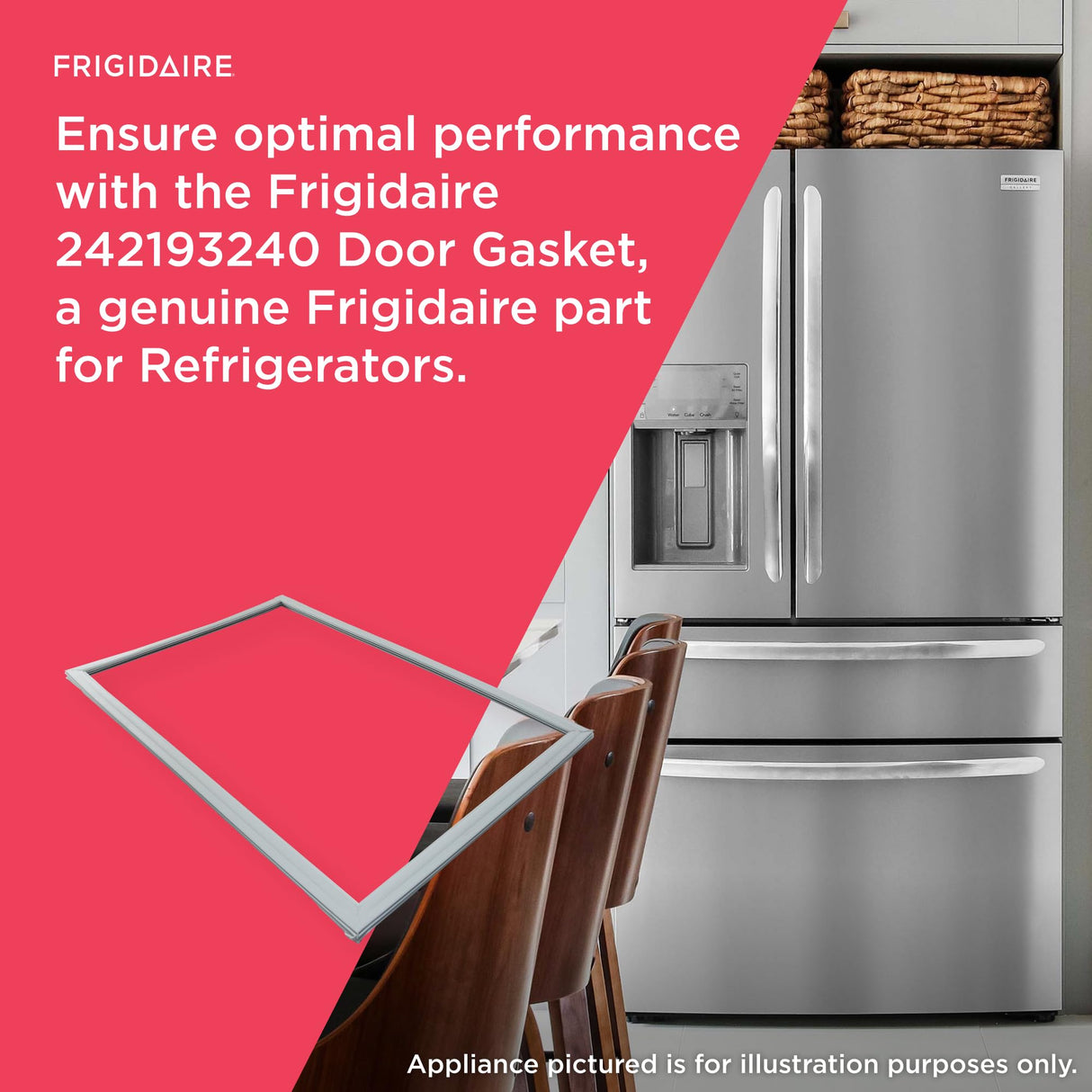 Frigidaire 242193204 Door Gasket