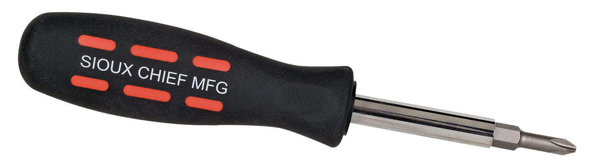 Sioux Chief 314-12 SCREWDRIVER 6-N-1 W/SOFT GRIP HNDLE