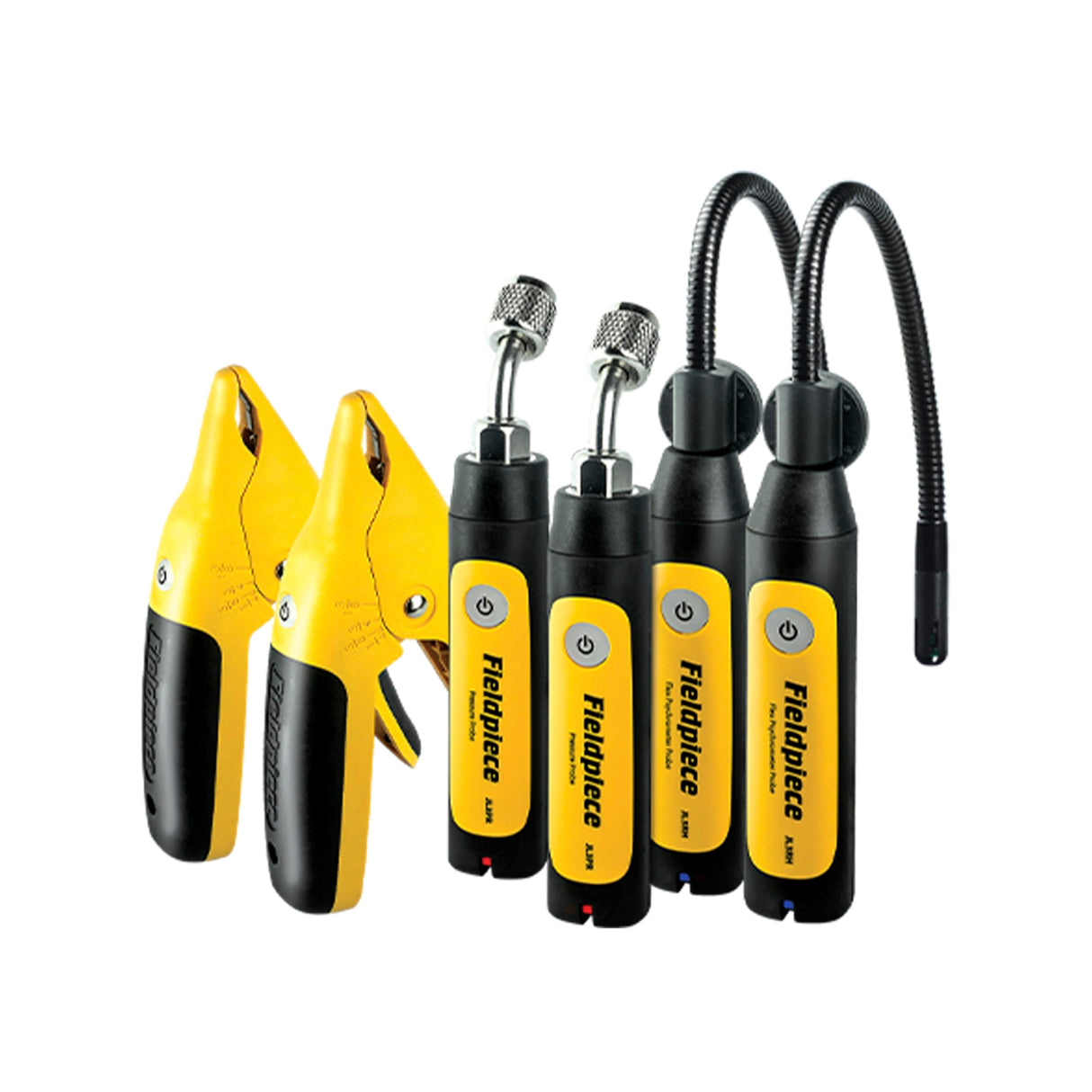 Fieldpiece JL3KH6 HVACR Charge and Air Kit, Yellow