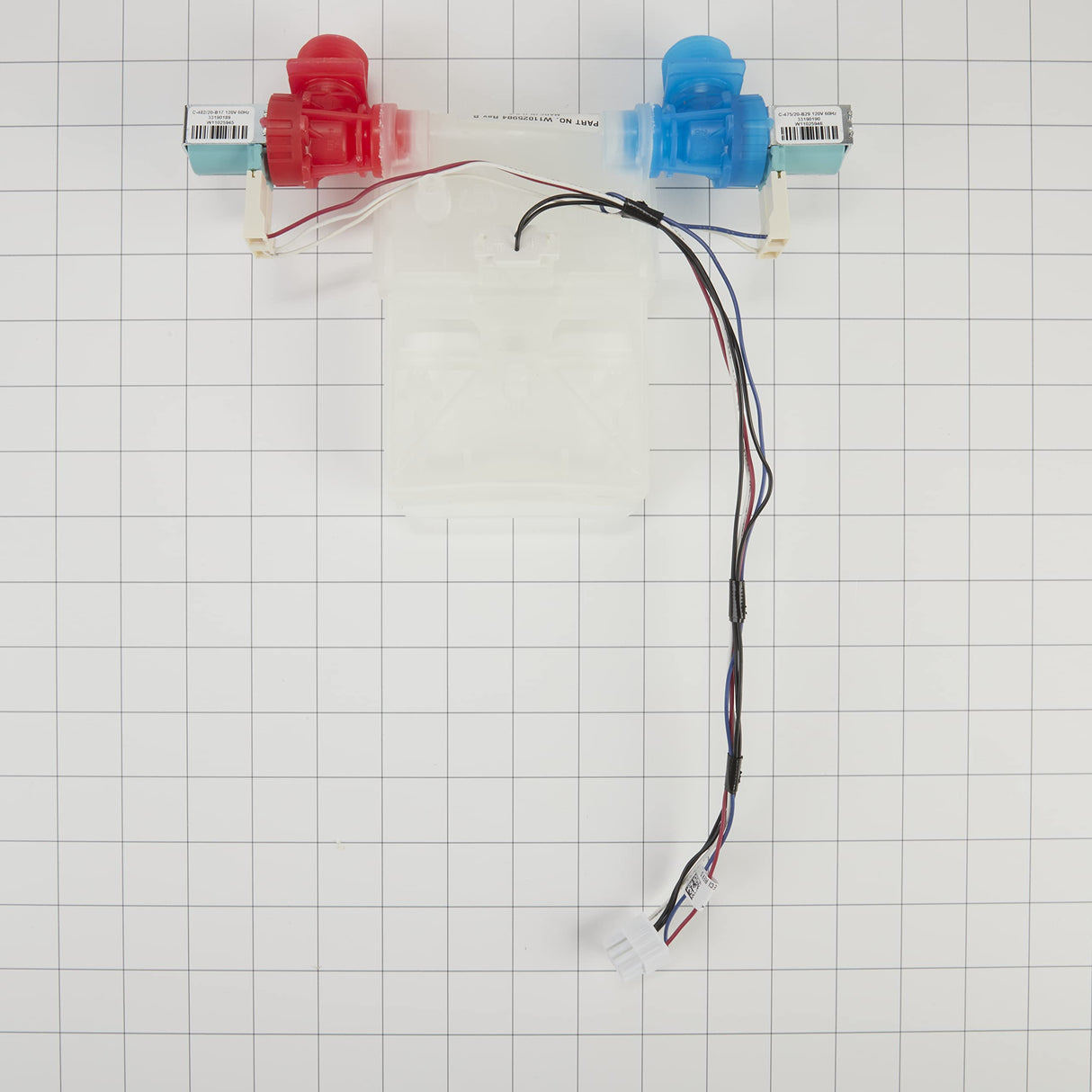 Whirlpool W11210459 Genuine OEM Top Load Washer Water Inlet Valve