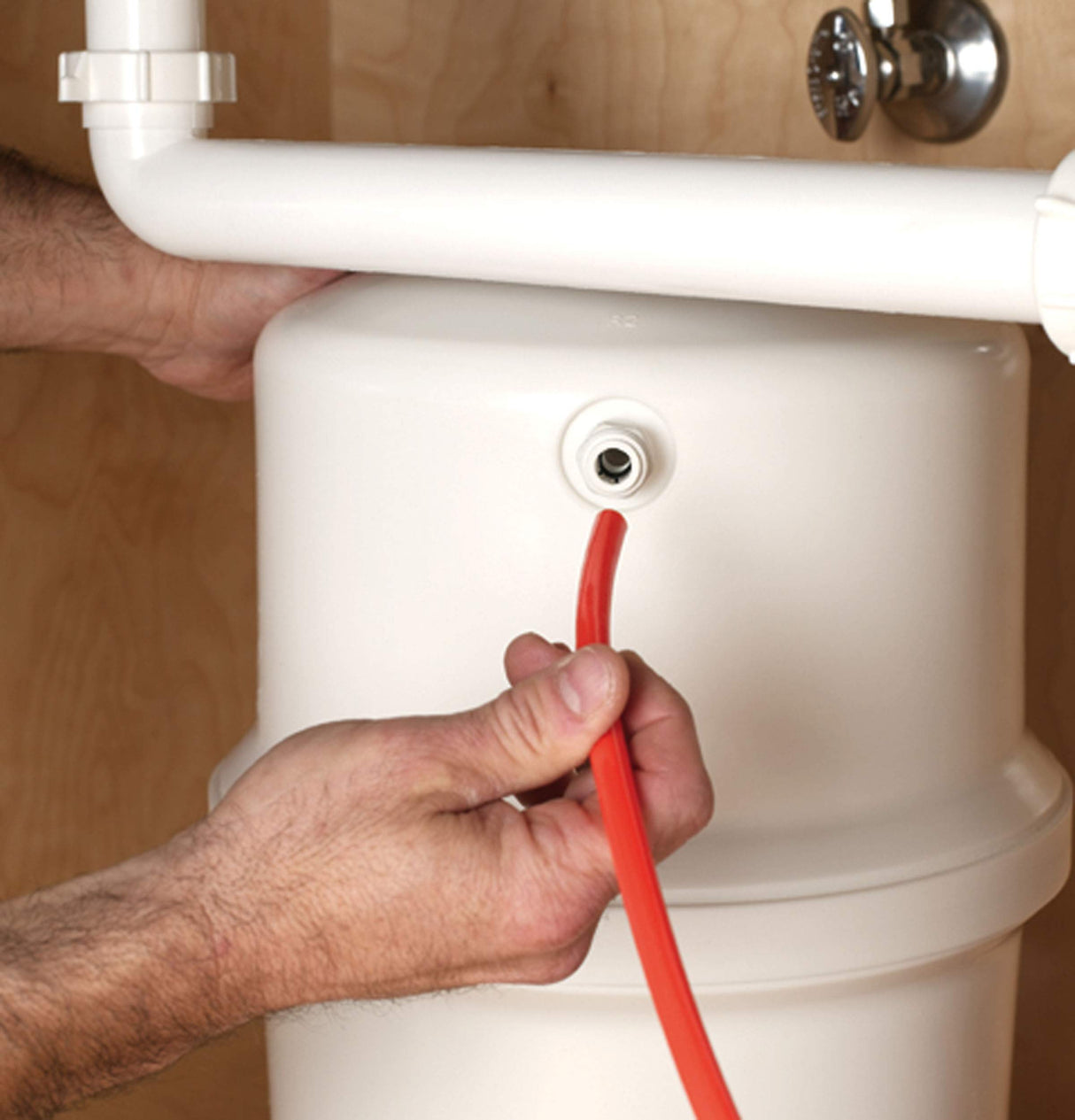 GE GXRM10RBL Reverse Osmosis System & Under Sink Water Filter Faucet & Easy Install Kit