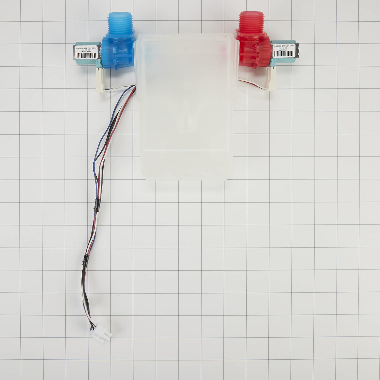 Whirlpool W11210459 Genuine OEM Top Load Washer Water Inlet Valve