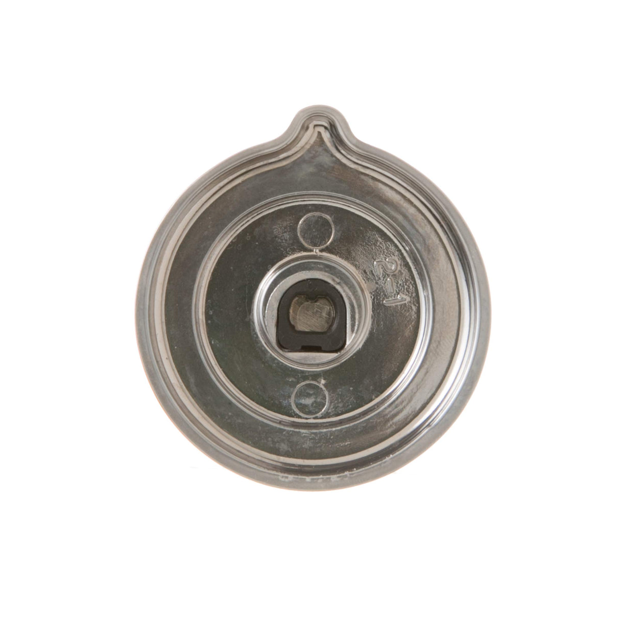 GE WB03T10266 Genuine OEM Control Knob (Stainless Steel)