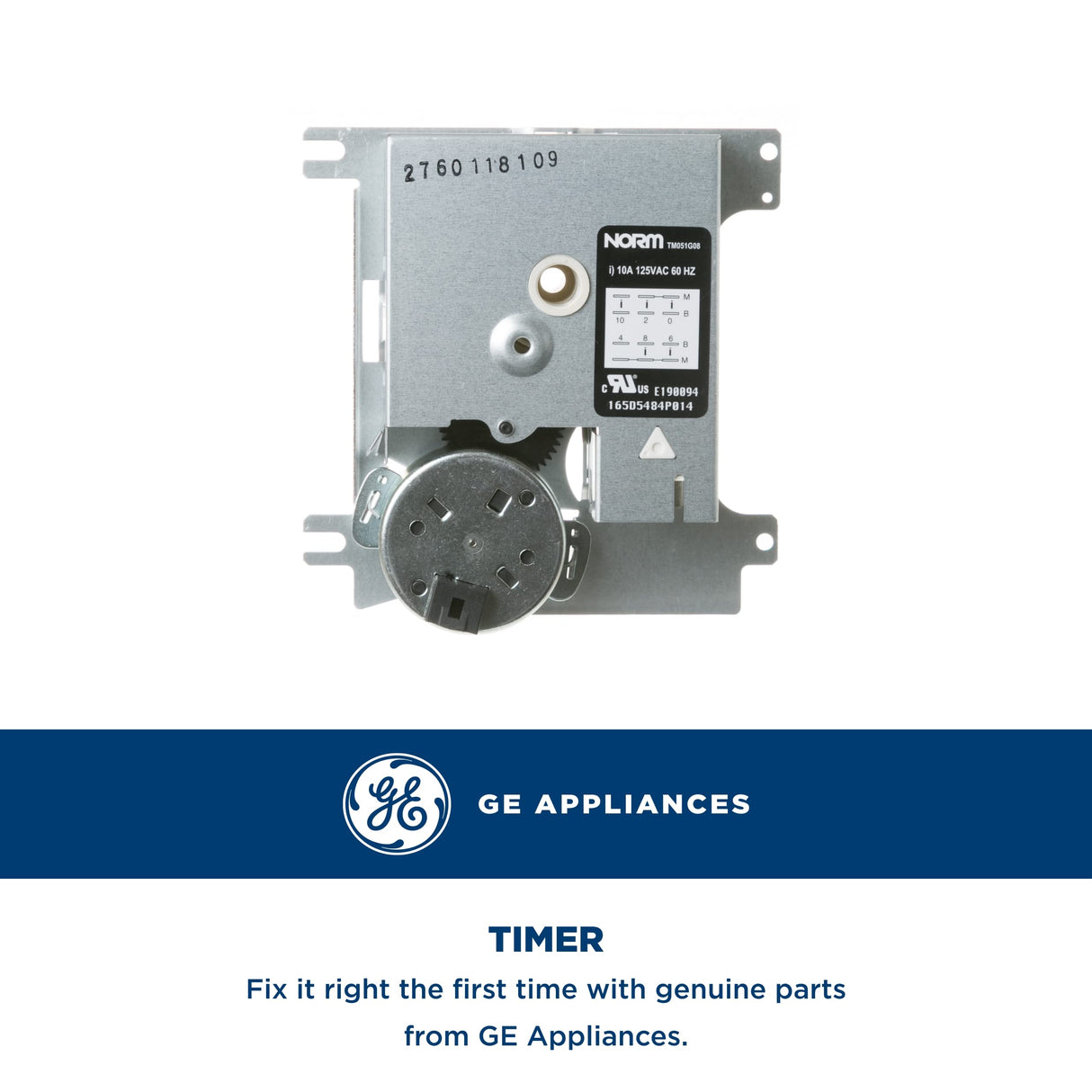 GE WD21X10474 Dishwasher Timer