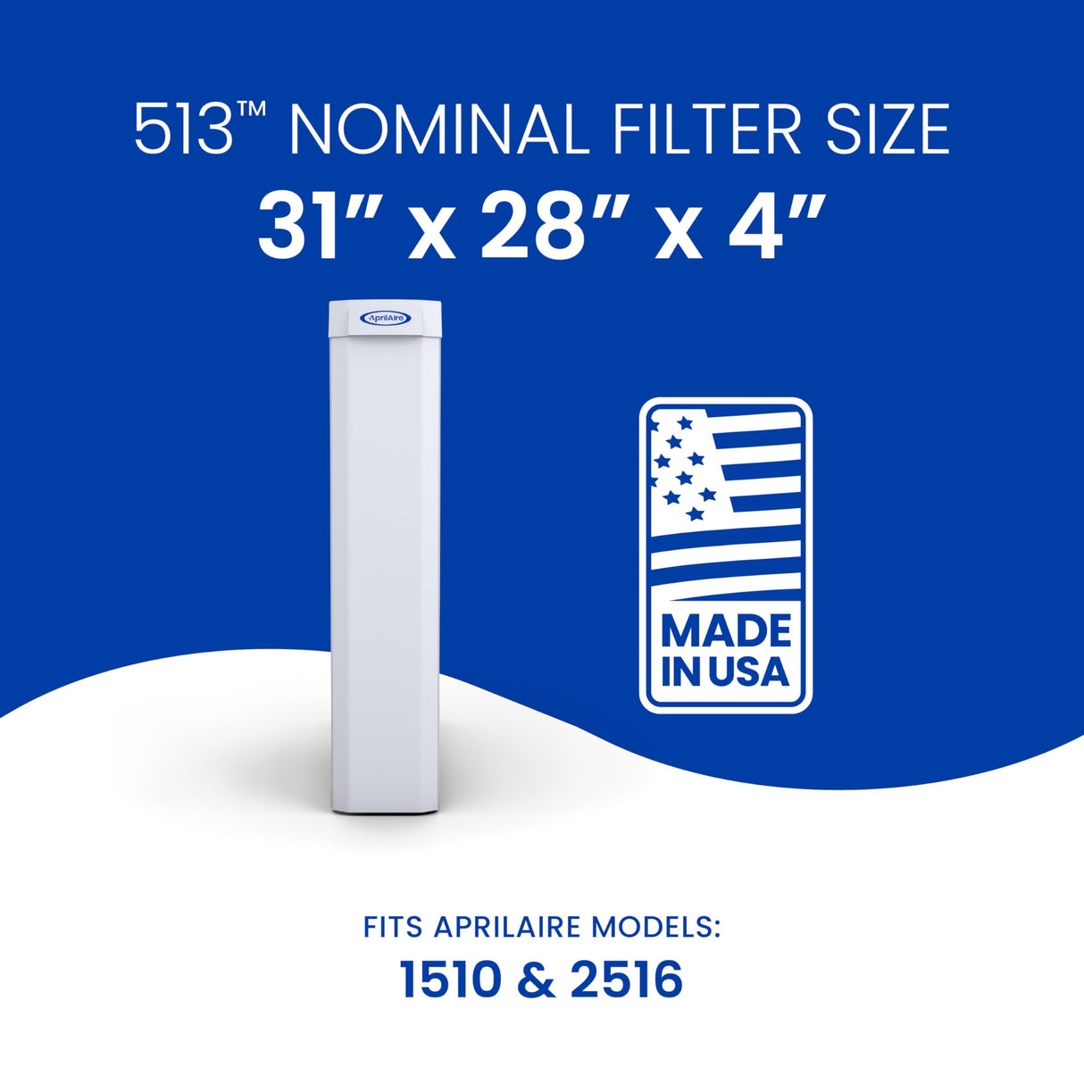 Aprilaire 513 Replacement Filter (Pack of 2)