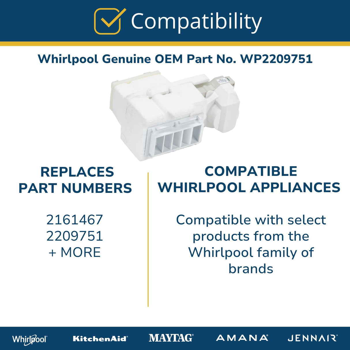 SxS Refrigerator Air Damper Control Assembly