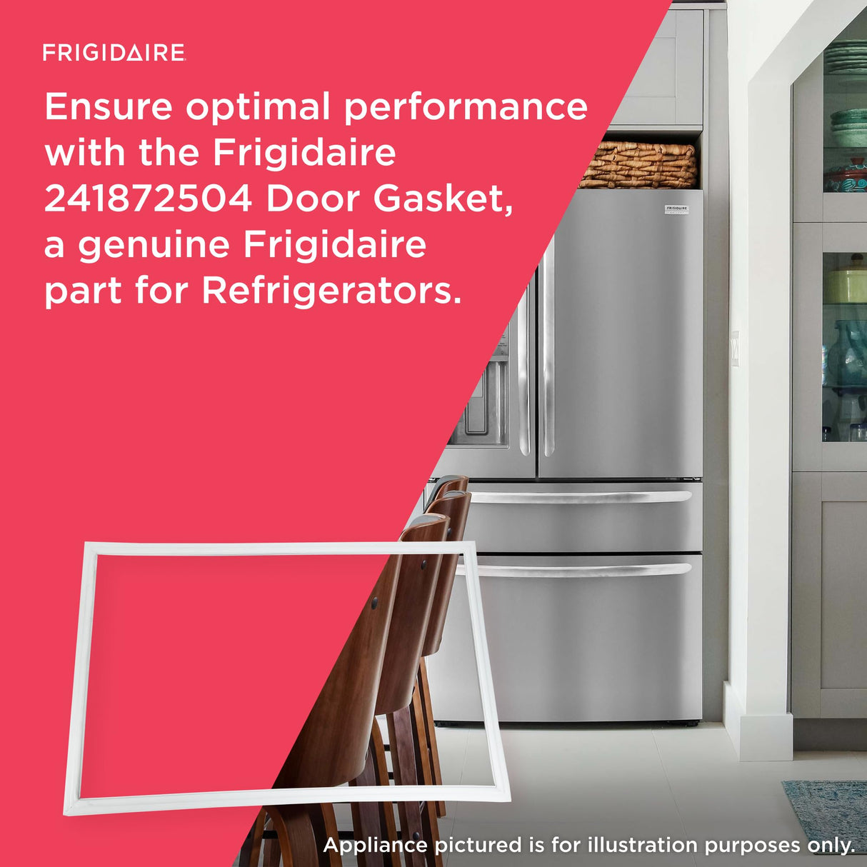 Frigidaire 241872504 Gasket Door