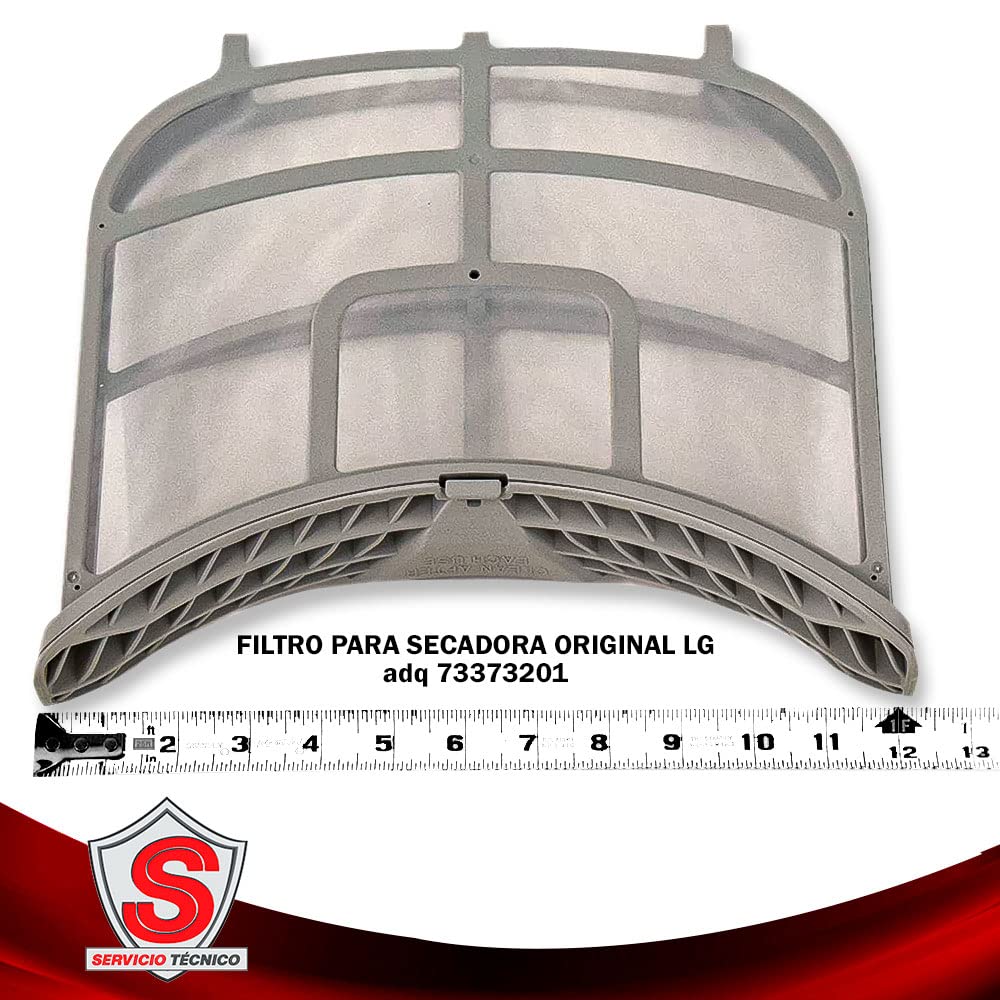 LG ADQ73373201 Lint Filter Assembly (Gray)