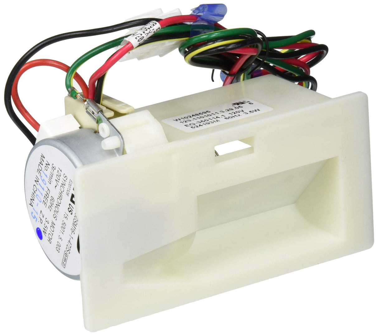 Whirlpool WPW10248595 Genuine OEM SxS Refrigerator Air Damper Control Assembly