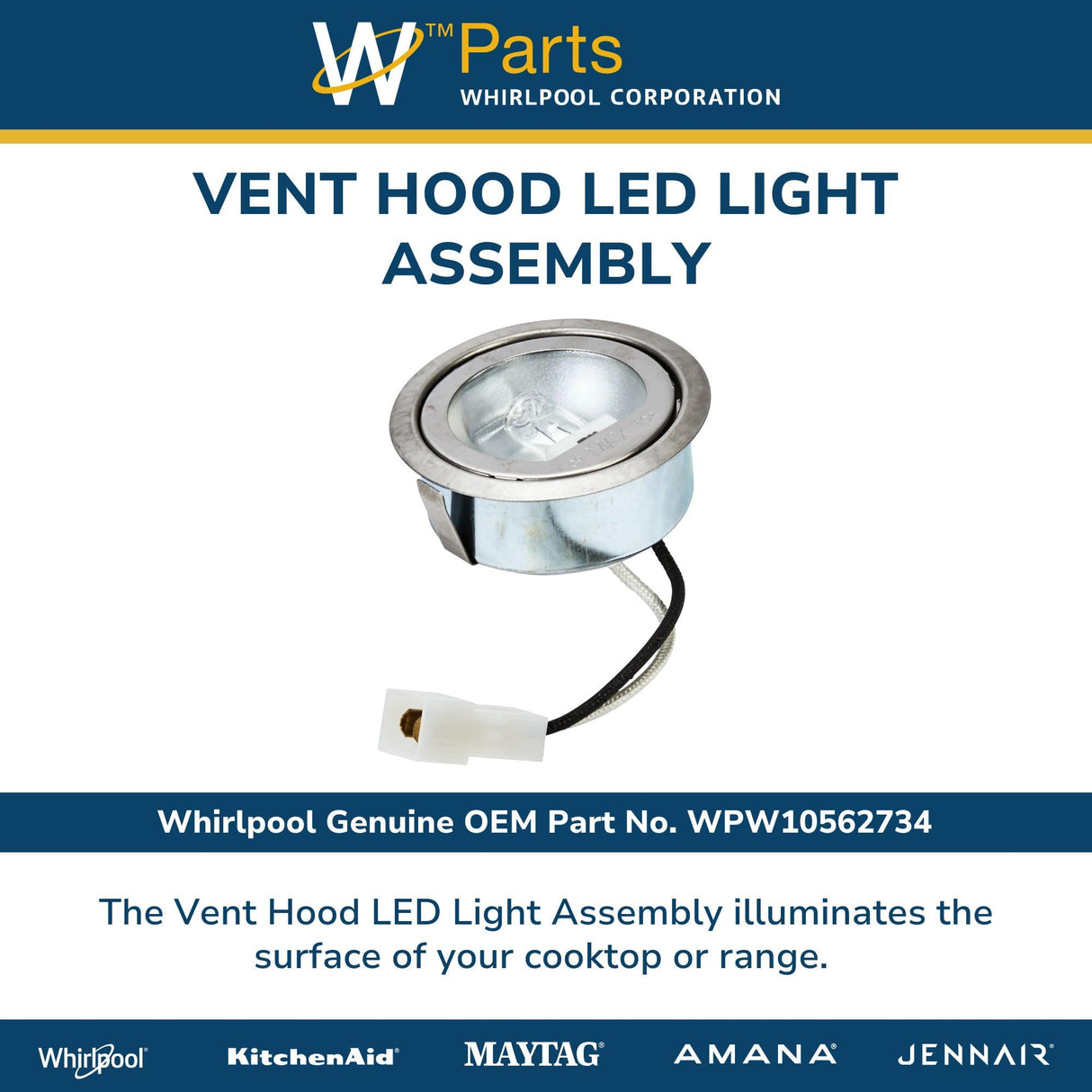 Range Hood Light Assembly