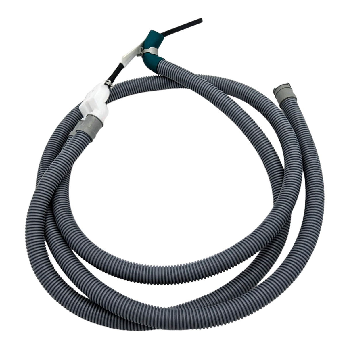 LG 5215ER2002G Genuine OEM Drain Hose Assembly (Grey) for LG Dishwashers