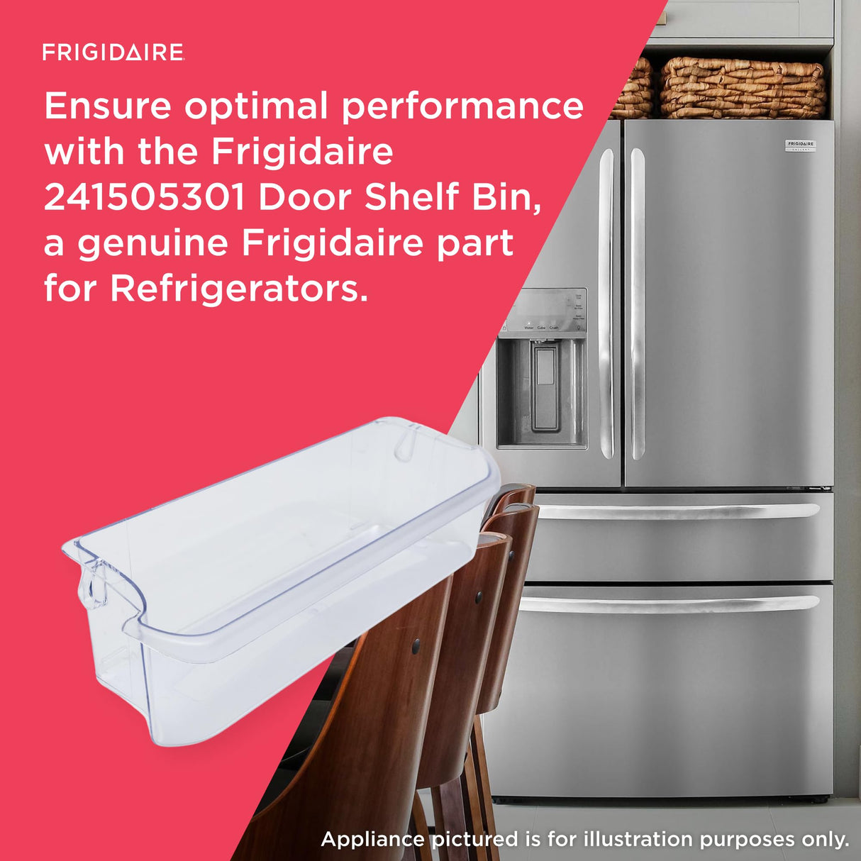 Frigidaire 241505301 Door Shelf Bin