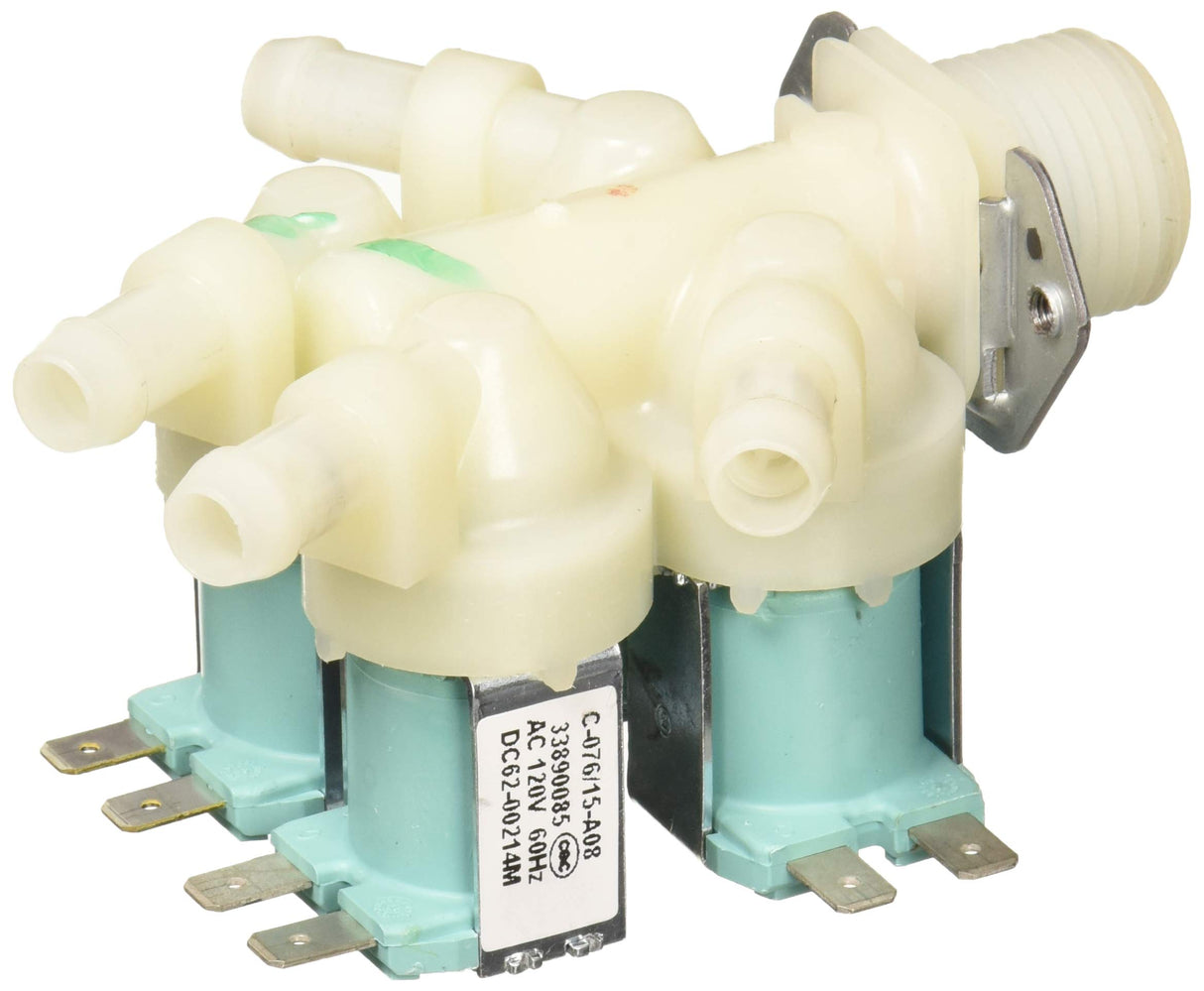 Samsung DC62-00214M Genuine OEM Water Inlet Valve for Samsung Washing Machines