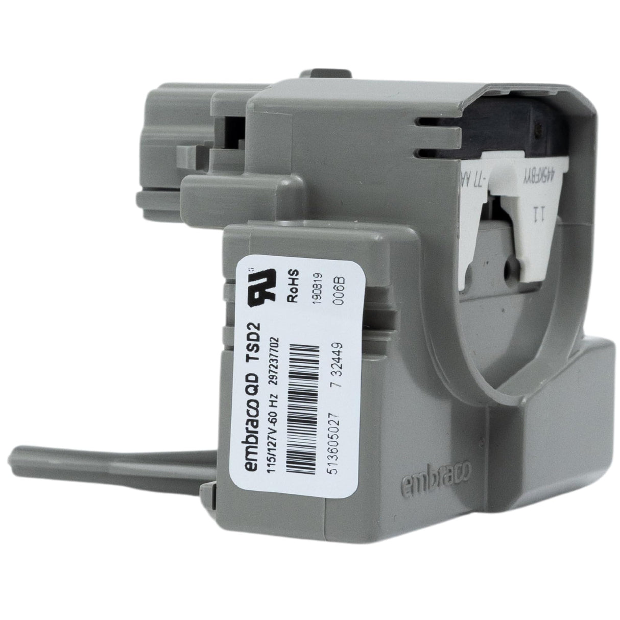 Frigidaire 297237702 Compressor Start Relay for Freezers