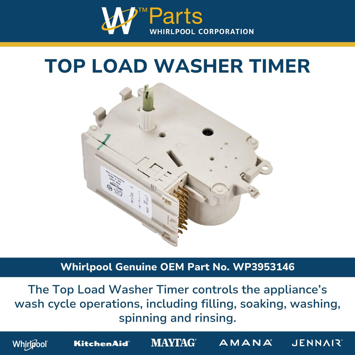 Top Load Washer Timer