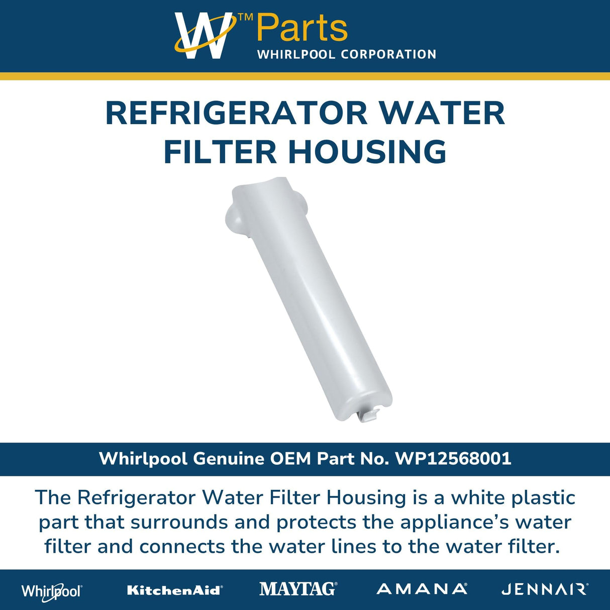 Whirlpool W11683241 Genuine OEM Refrigerator LED Light Module Service Kit