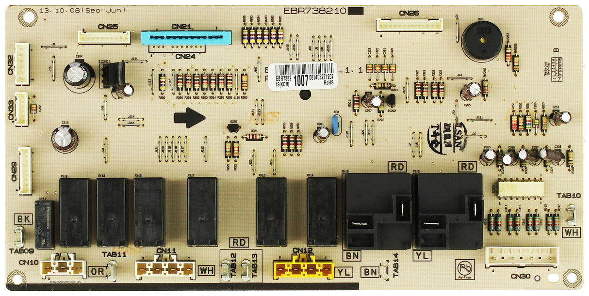 LG EBR73821007 PCB Assembly,Main