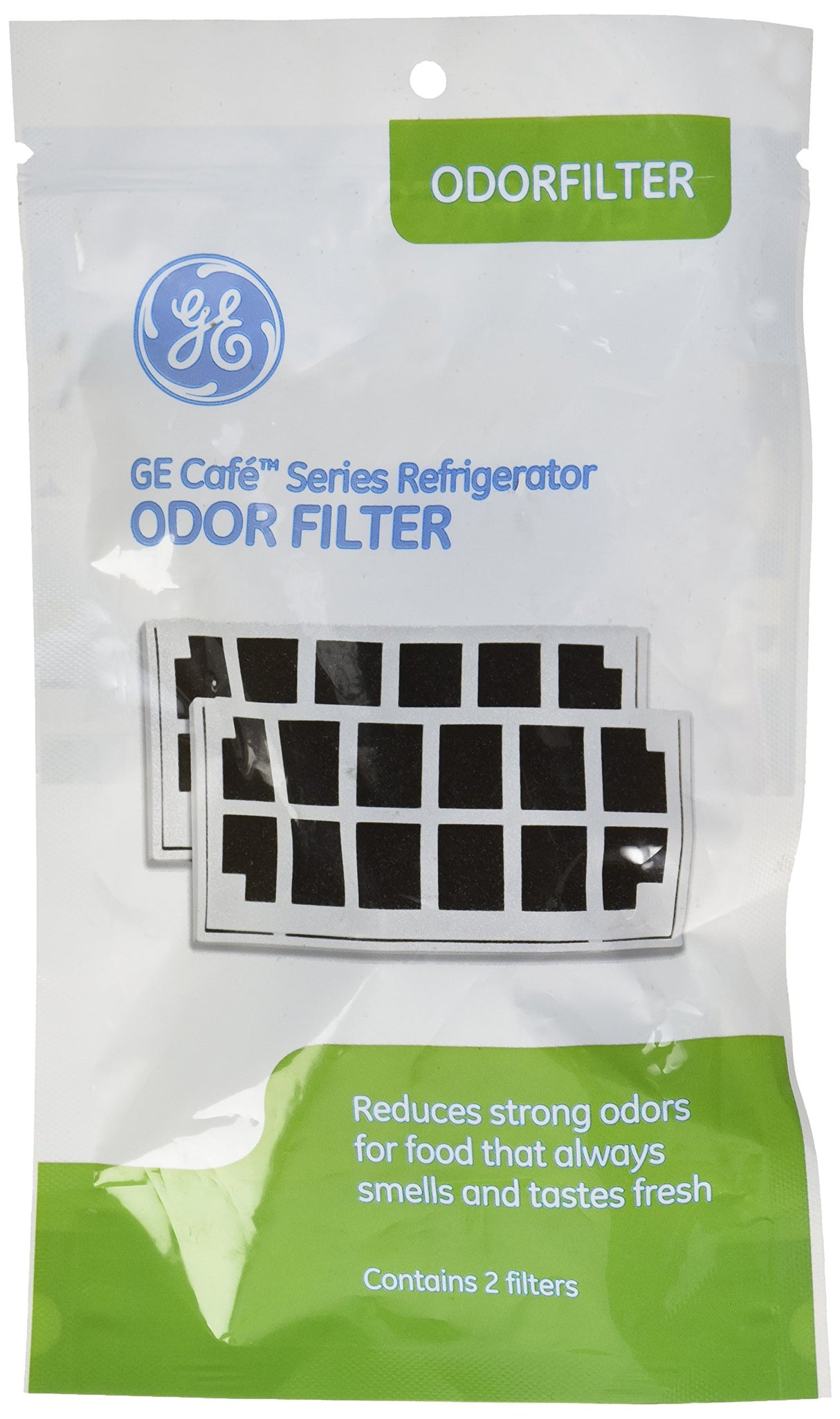 GE ODORFILTER Cafe Series Refrigerator Odor Filter, 2 Count (Pack of 1)