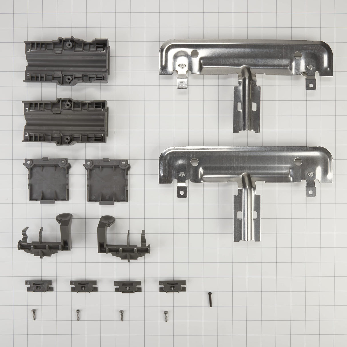 Whirlpool W10712394 Genuine OEM Dishwasher Upper Rack Adjuster Kit