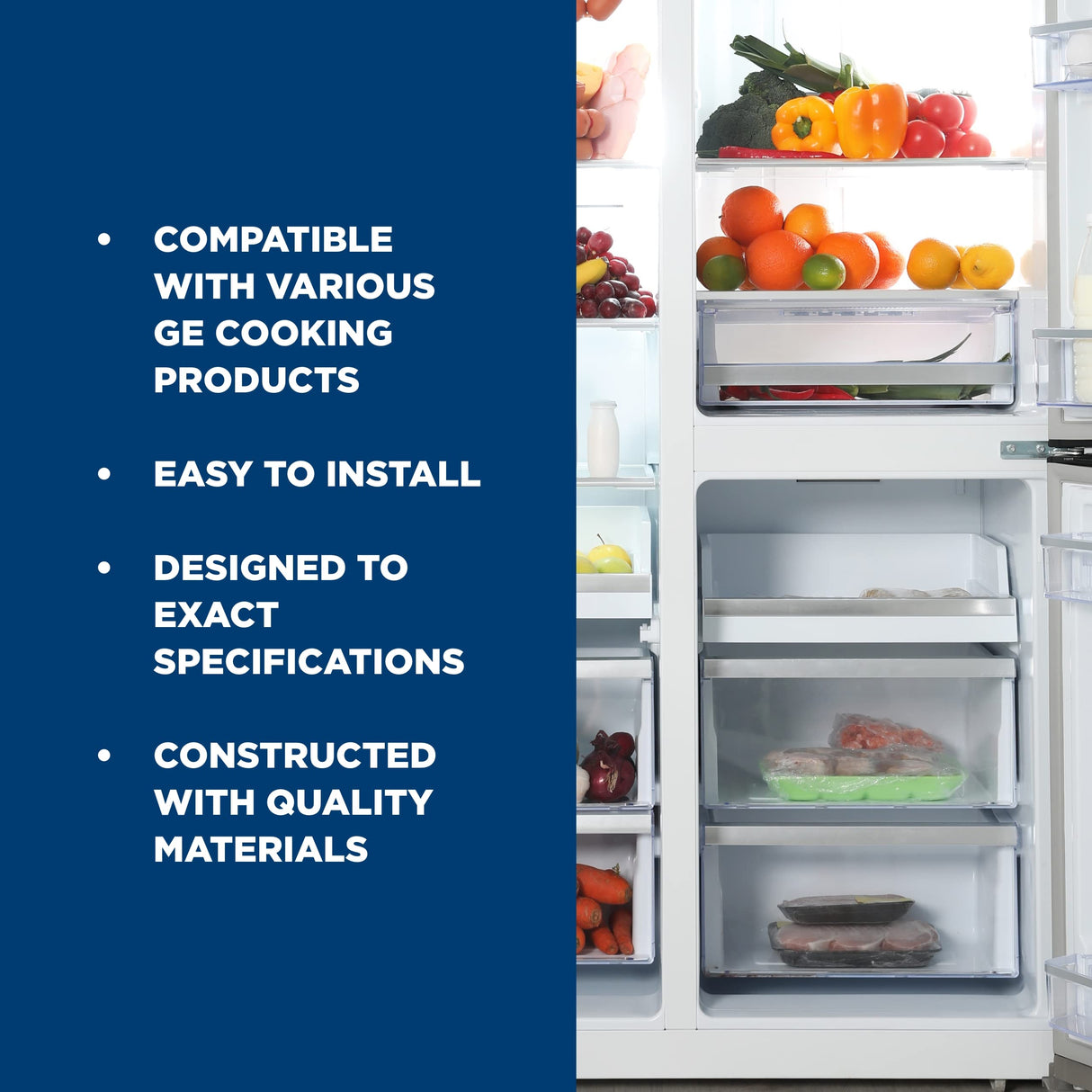 GE WR32X10835 Refrigerator Deli Drawer