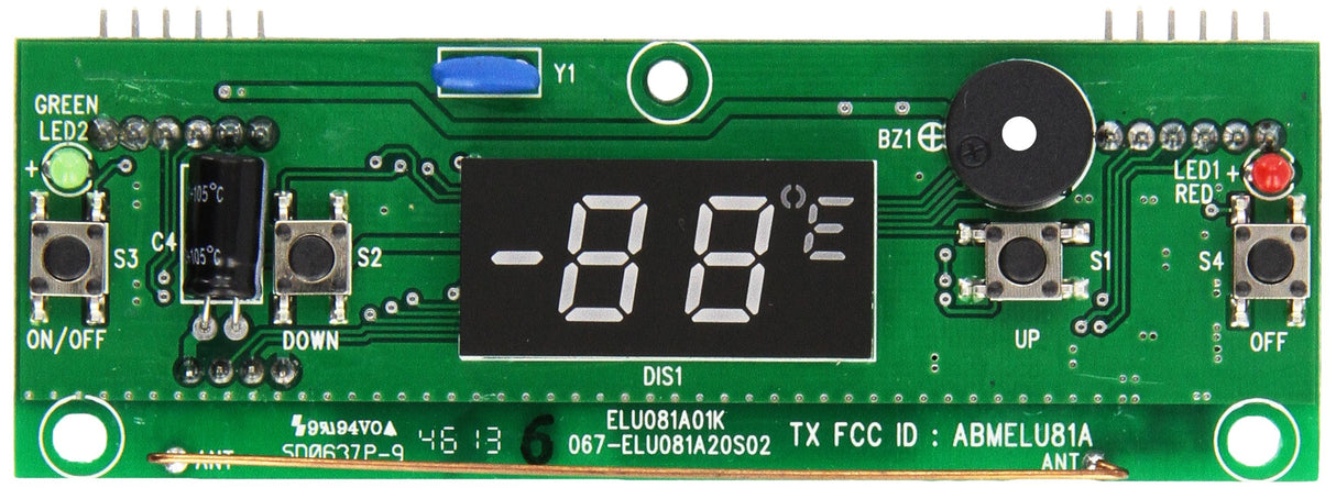 Frigidaire 216979600 Frigidare User Control & Display Board Freezer
