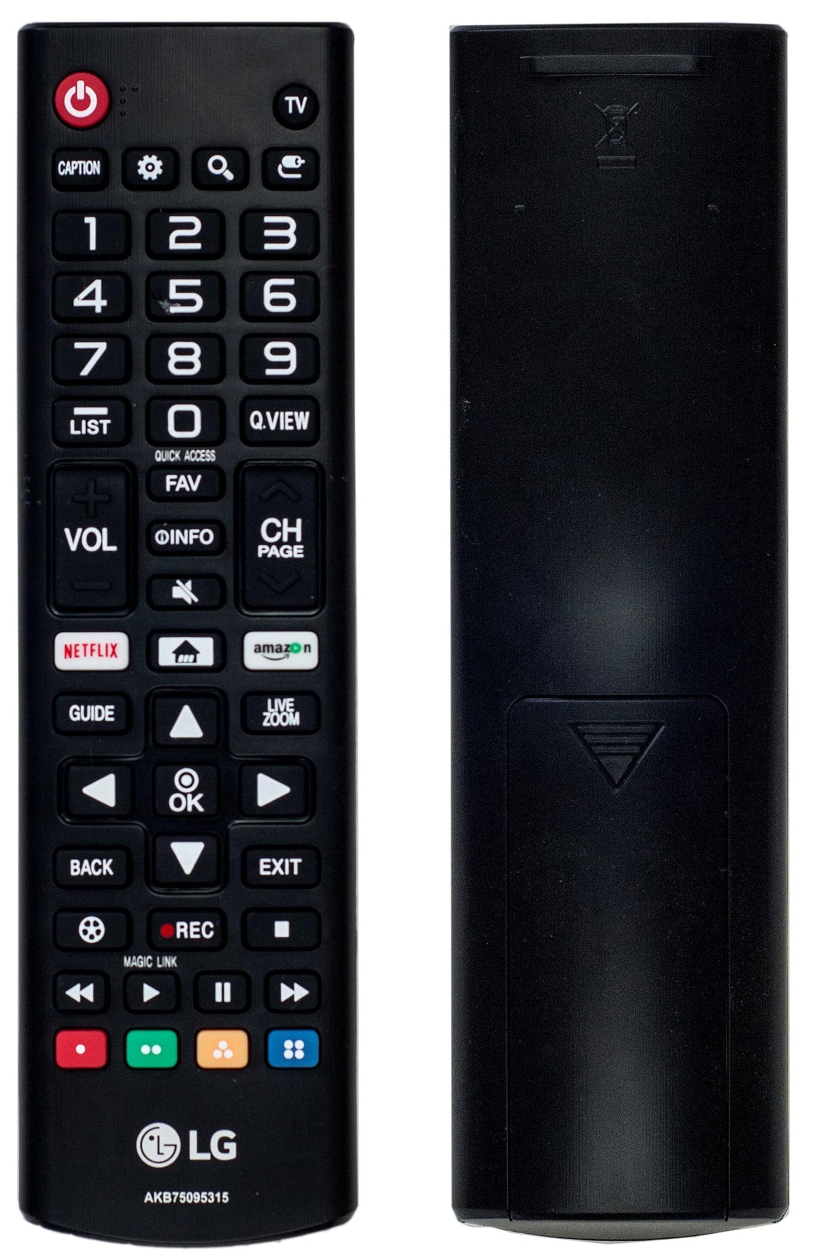 Lg AKB75095315 Remote CONTR Genuine Original Equipment Manufacturer (OEM) Part