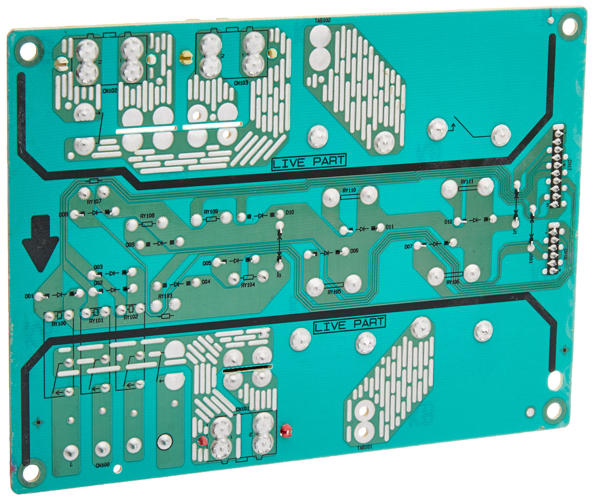 LG EBR74164805 Genuine OEM Relay Control Board for LG Range/Stove/Ovens
