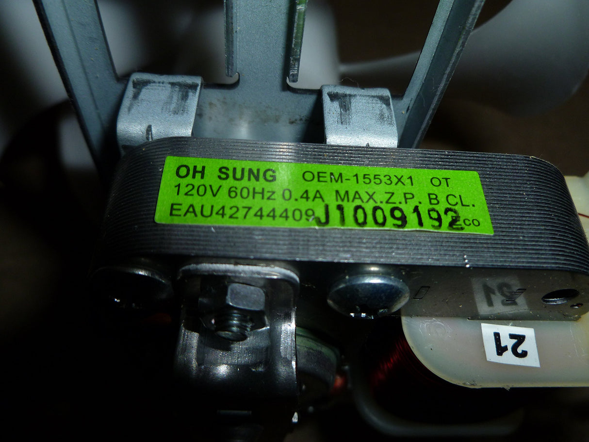 LG EAU42744409 Motor, Ac Fan